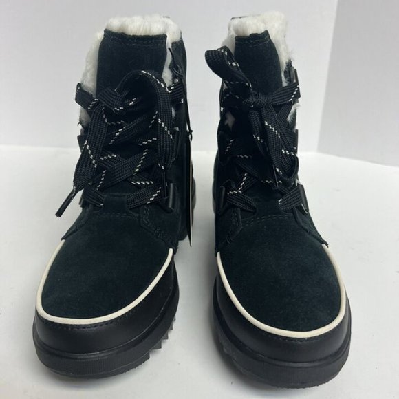 Sorel Black and White Winter Boots - Picture 3 of 6